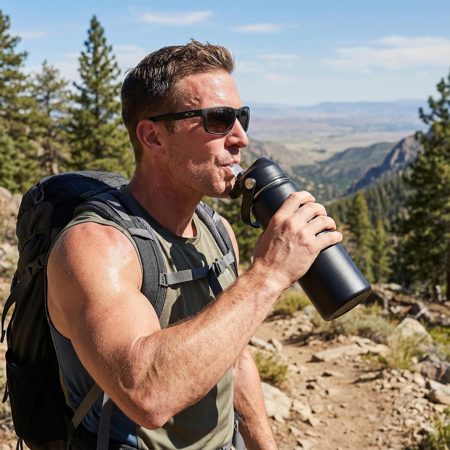 18oz-insulated-stainless-steel-water-bottle-wide-mouth-double-wall-vacuum-silicone-straw-sweat-leak-proof-bpa-free-insulated-water-flask-for-travel-keep-cold-24h-hot-12h-black