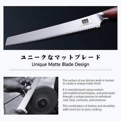 10 Inch Bread Knife, Razor Sharp Sourdough Slicing Knife6