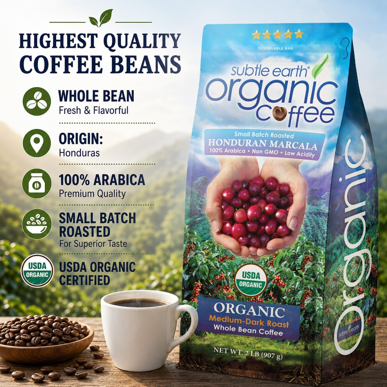 2lb-subtle-earth-organic-coffee-medium-dark-roast-whole-bean-coffee-100-arabica-beans-low-acidity-and-non-gmo-2lb-bag