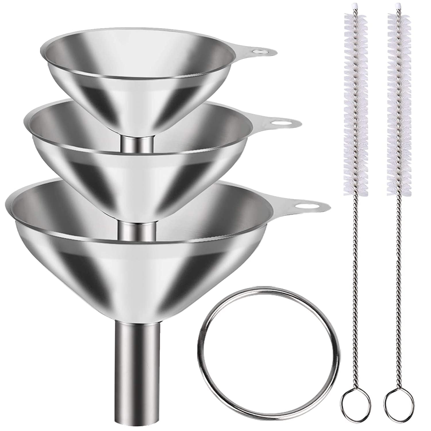metal-stainless-steel-funnel-large-medium-small-funnel-set-of-3-food-grade-mini-funnels-for-kitchen-use-filling-bottles-flask-cooking-2-brushes