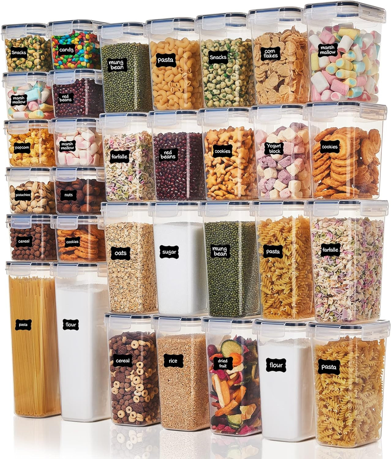 32pcs-airtight-food-storage-containers-set-bpa-free-plastic-kitchen-and-pantry-organization-canisters-with-lids-for-cereal-dry-food-flour-and-sugar-includes-32-labels
