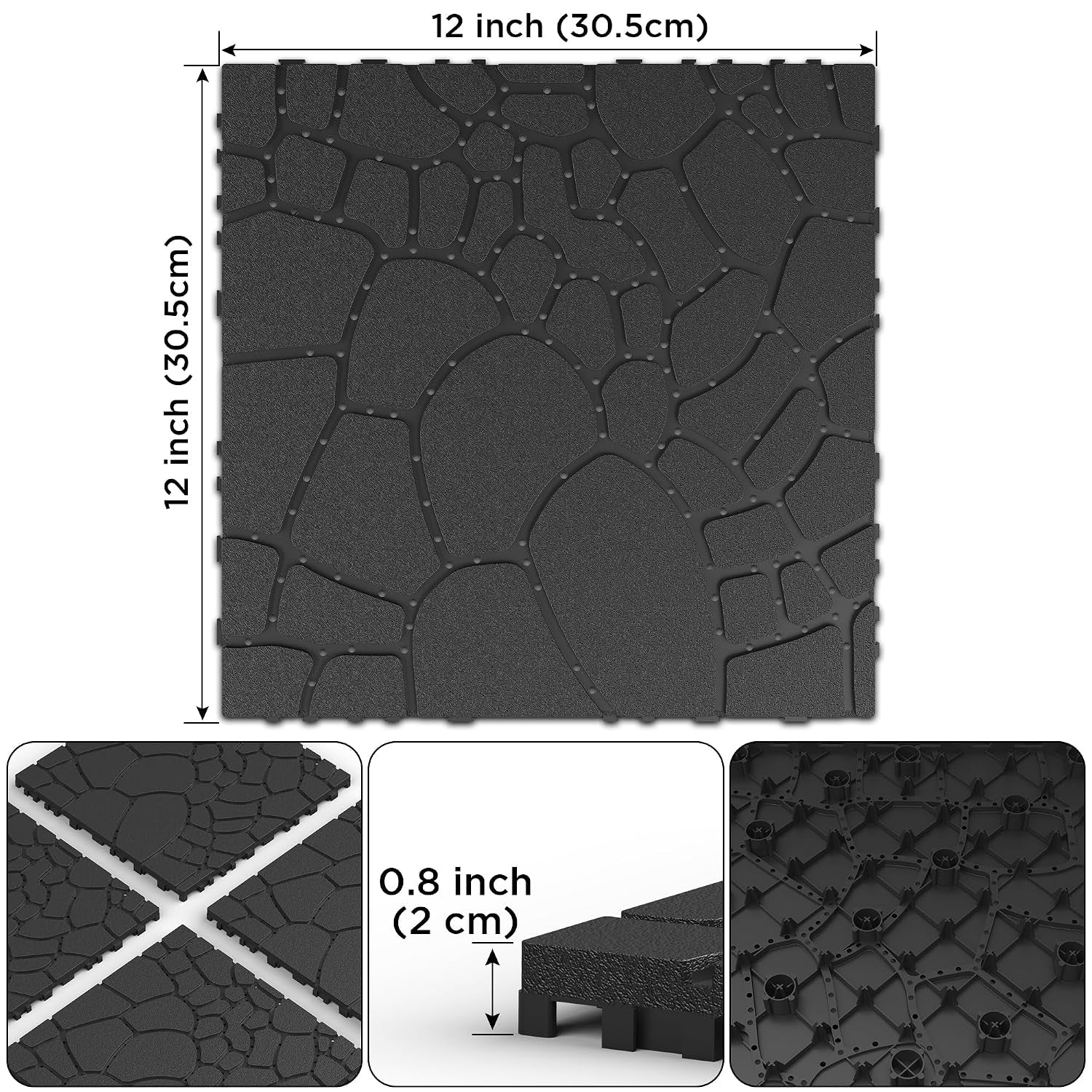 44-pack-interlocking-deck-tiles-12x12-stone-texture-pp-waterproof-flooring-all-weather-anti-slip-patio-tiles-for-indoor-outdoor-poolside-garden-balcony-patio-easy-diy-installation-gray