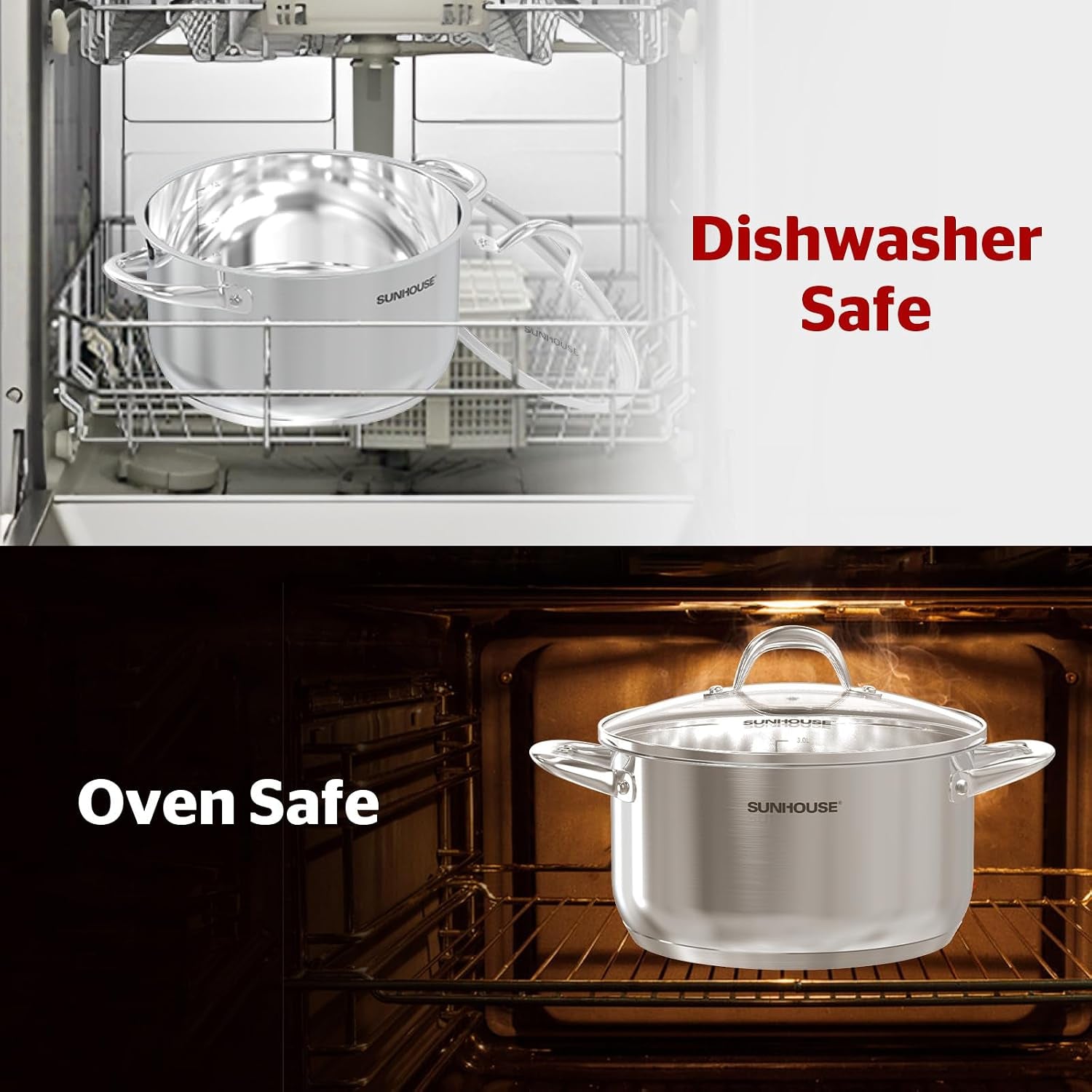 stainless-steel-stock-pot-11-quart-tempered-glass-lid-3-ply-bottom-soup-pasta-food-boil-simmer-all-cooktops-dishwasher-oven-safe-big-pots-for-pasta-soup-stockpot-for-canning-seafood-boil-with-impact-bonded-base-oven-safe-induction-compatible