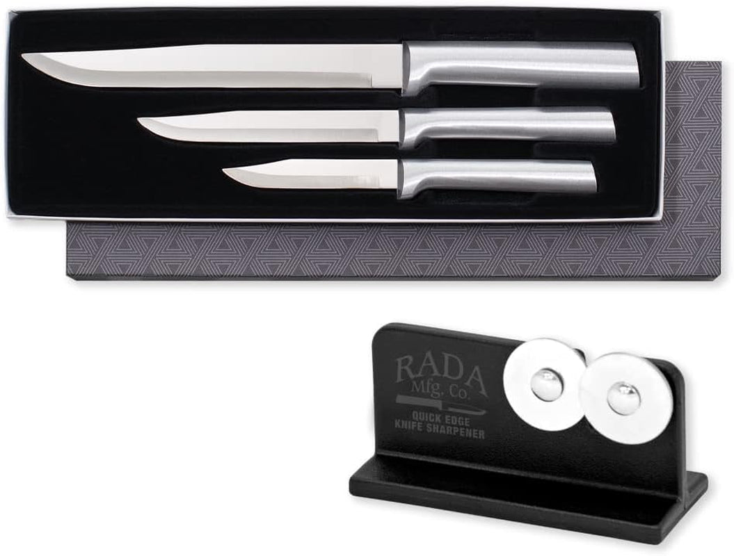 cutlery-housewarming-gift-set-s02-with-sharpener-silver-3-piece-knife-set-with-quick-edge-sharpener-r119-stainless-steel-blades-cast-aluminum-handle