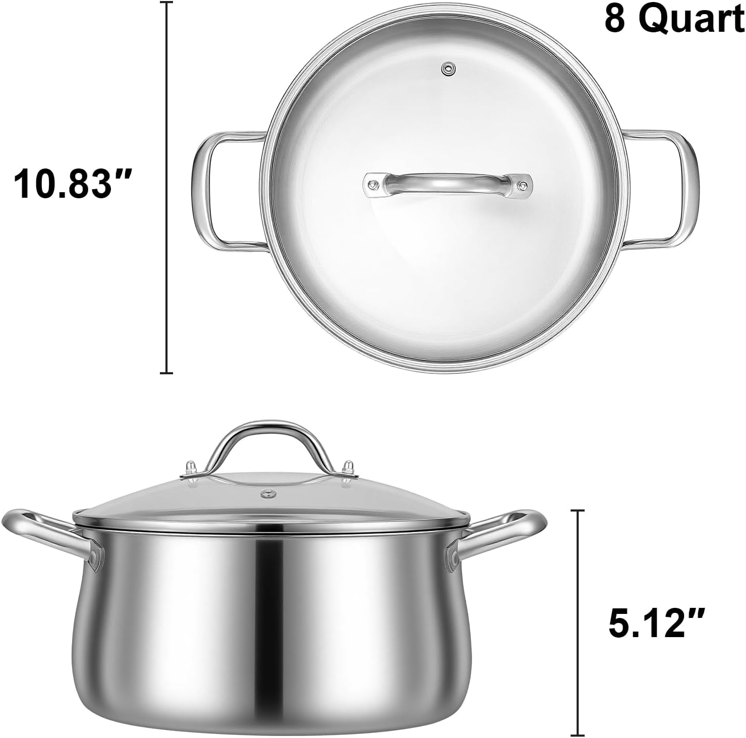 8qt-tri-ply-stainless-steel-induction-stock-pot-with-lid-heavy-duty-nonstick-build-great-for-soup-pasta-canning-simmering-boiling-even-heat-distribution-easy-to-clean-cookware