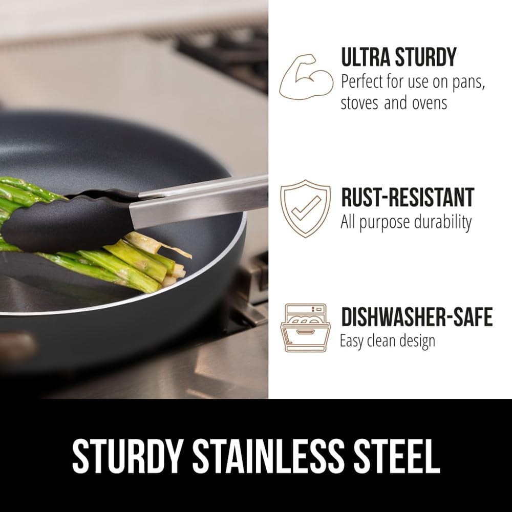 gorilla-grip-stainless-steel-bpa-free-kitchen-tongs-for-cooking-heat-resistant-bbq-tong-set-of-2-non-scratch-silicone-tip-for-pan-strong-grip-grab-food-toss-salad-pull-lock-7-9-inch-black