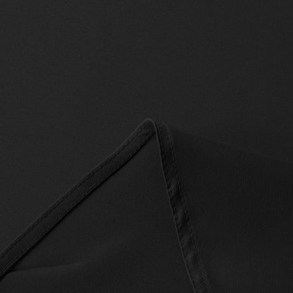 Black round Tablecloth 60 Inch Diameter for 20-48 Inch Tables | Water Resistant Spill Proof, Washable Polyester Cloth Decorative Fabric Cover, for Dining, Buffet Parties and Camping6