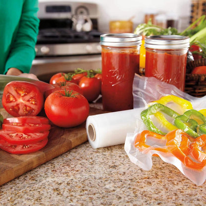 Foodsaver Custom Length Vacuum Sealer Bags Multipack, 5 Count Rolls for Airtight Food Storage and Sous Vide - Compatible with Foodsaver, 8 (2 Pack) and 11 (3 Pack)2