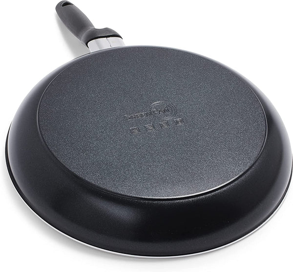 Rio 16 Piece Cookware Pots and Pans Set, Hard Anodized Healthy Ceramic Nonstick Pfas-Free, Bakelite Handles, Frypans, Saucepan, Saute Pan, Stock Pot, Kitchen Tools, Dishwasher Safe, Black7