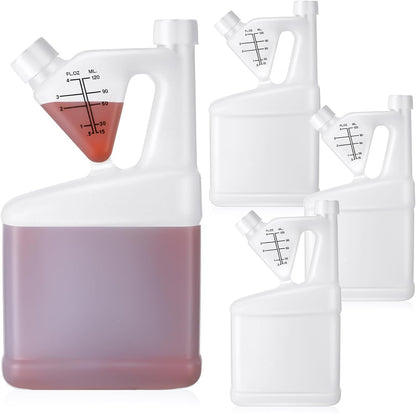 4 Pcs 32Oz Tip Measure Container Tip and Pour Measuring Cup, 32Oz1