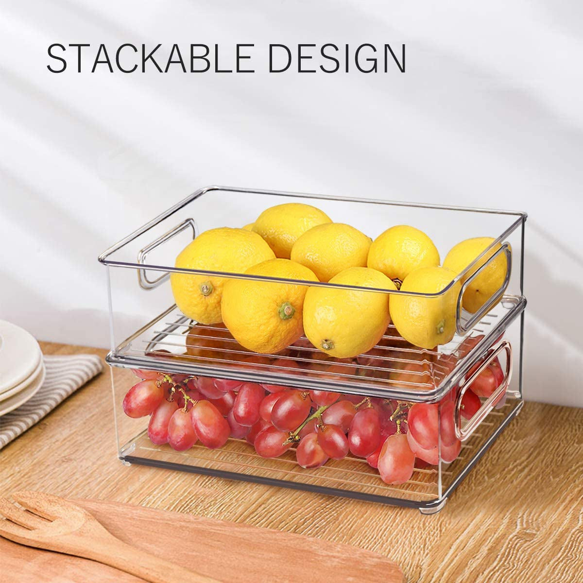 stackable-refrigerator-organizer-bins-6-pack-clear-kitchen-organizer-container-bins-with-handles-and-20-pcs-plastic-bags-for-pantry-cabinets-shelves-drawer-freezer-food-safe-bpa-free-10l
