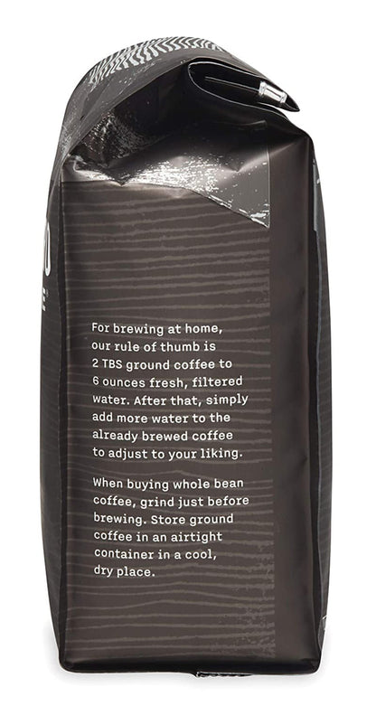 Coffee Decaf Organic French Roast Ground Coffee, 12 Oz (Pack of 1)9