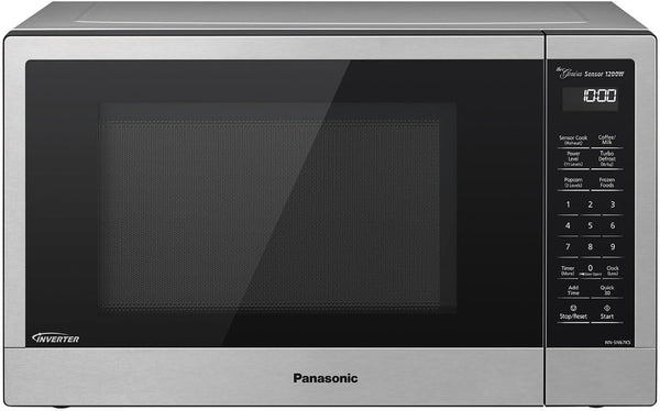 Panasonic NN-SN67KS Microwave Oven, 1.2 Cu.Ft, Stainless Steel/Silver1