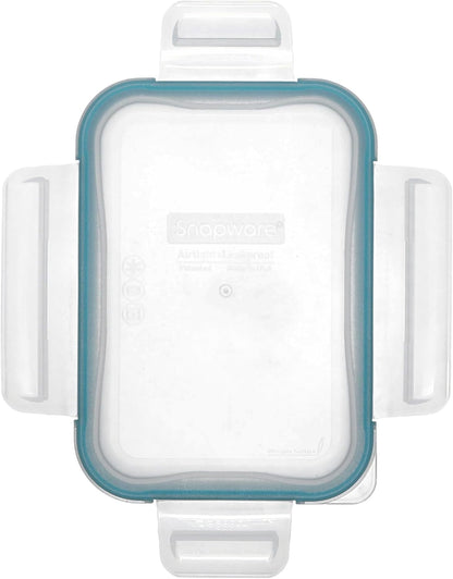 8602-PC Clear Lid W/Juniper Green Gasket (2-Pack) - Made in USA | Bpa-Free Construction | Freezer Safe | Top-Rack Dishwasher Safe | Reusable Design | Snap-Lock | Airtight Configuration2