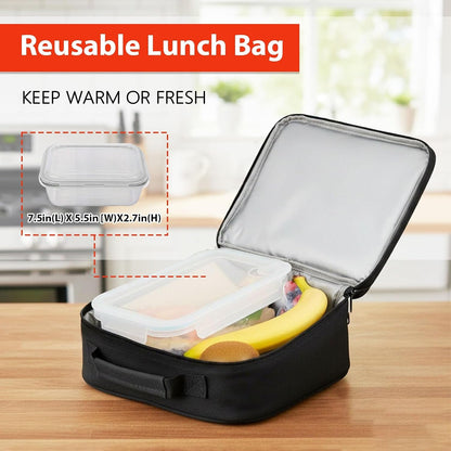 Insulated Lunch Box for Boys Girls, Game Lunch Bag for School Work Office Travel Picnic Hiking Beach, Waterproof Leakproof Portable Fits Most Bento Boxes3