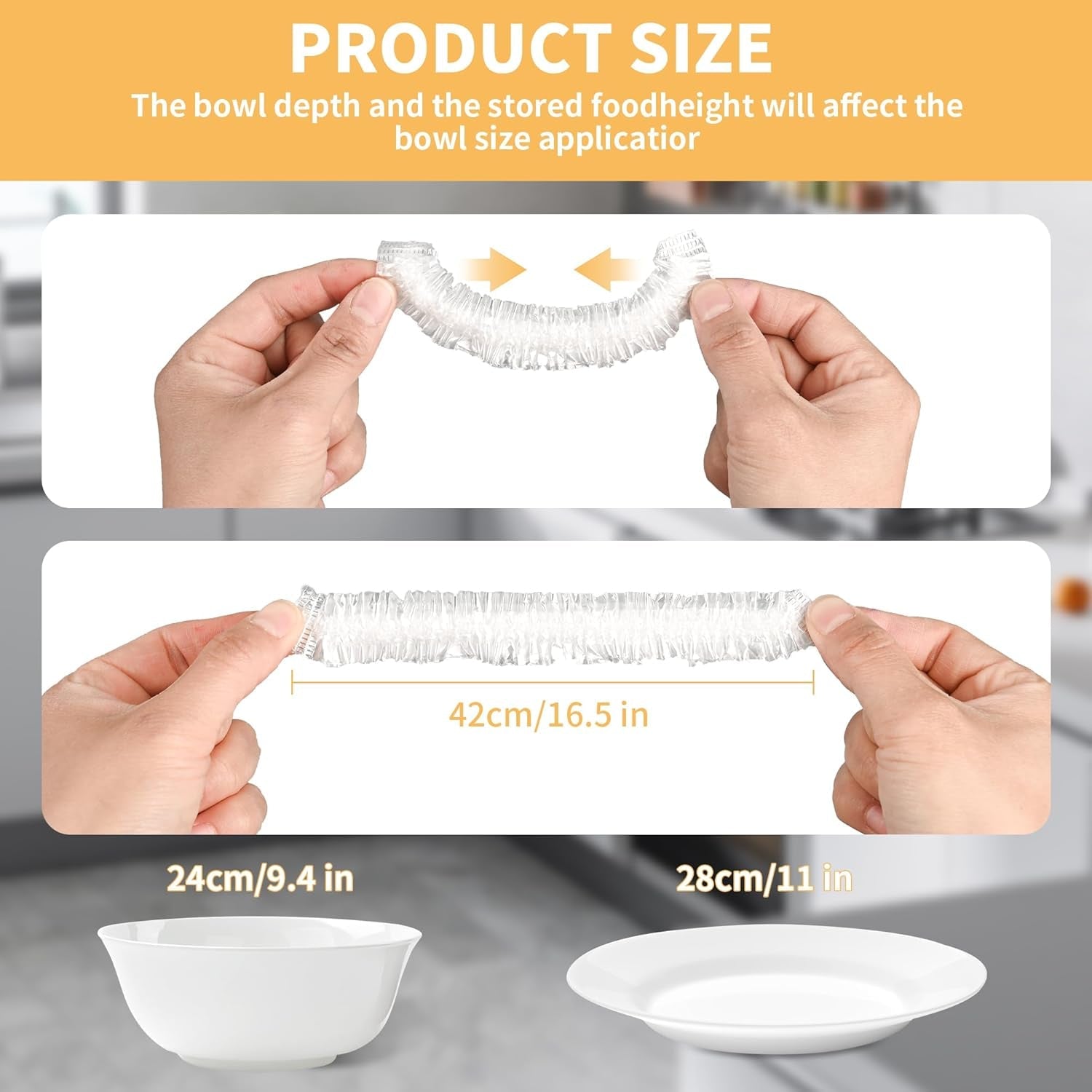 200-bowl-covers-for-bread-proofing-elastic-large-plastic-wrap-for-food-stretch-food-covers-keep-food-fresh-reusable-shower-caps-for-sourdough-bread-baking-essential-supplies-fits-bowls-up-to-11