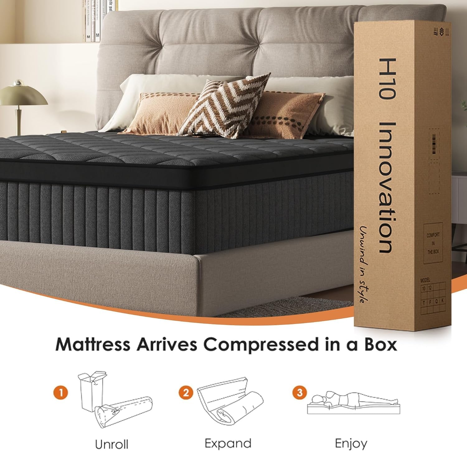 hybrid-twin-mattress-12-inch-for-pressure-relief-medium-firm