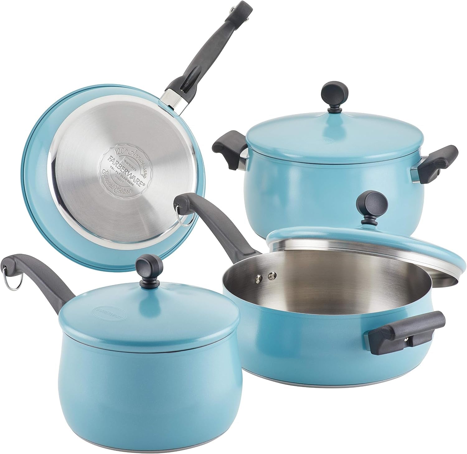 120-limited-edition-stainless-steel-cookware-pots-and-pans-set-with-prestige-kitchen-tools-10-piece-aqua-blue