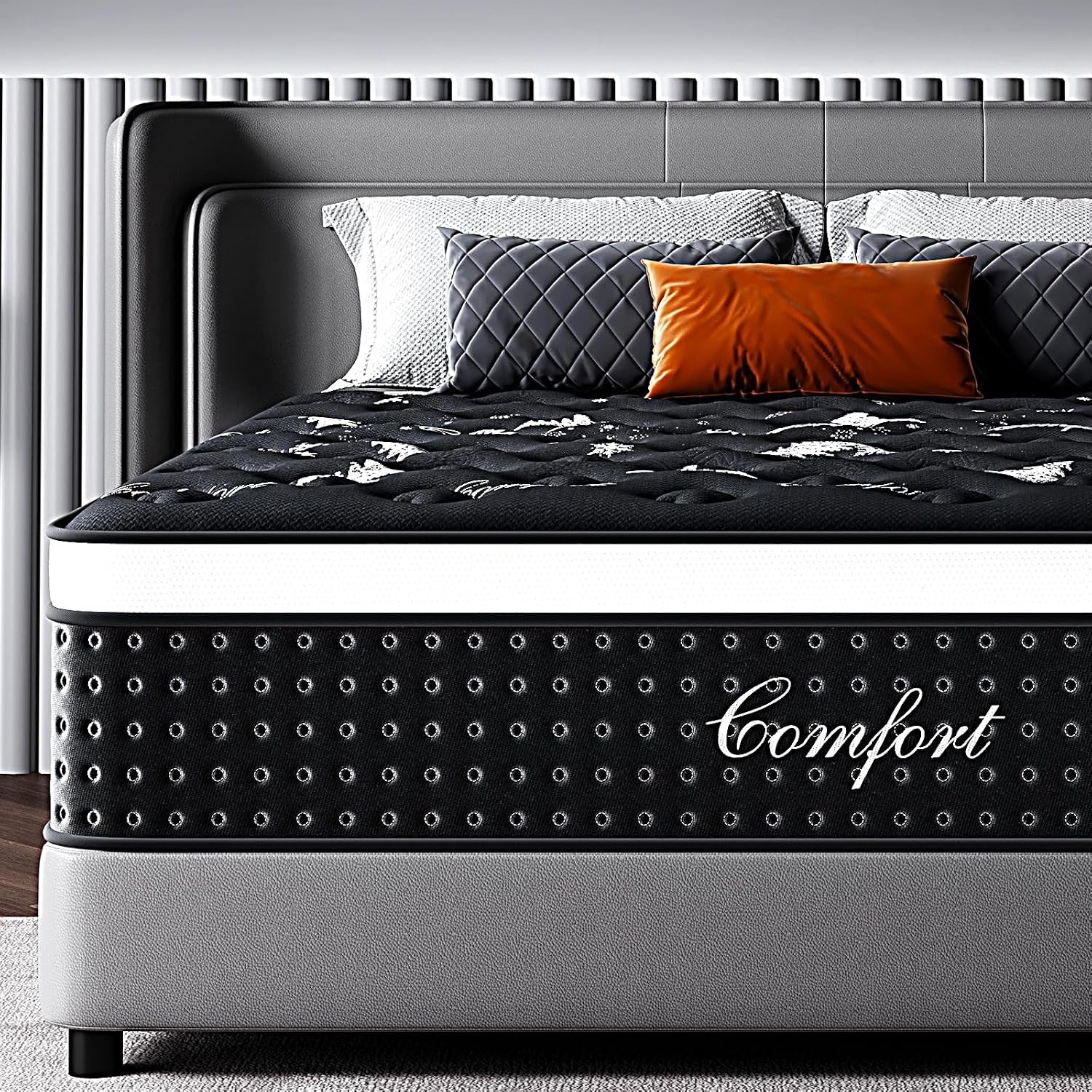 queen-mattress-12-inch-cooling-hybrid-bed-in-a-box-7-zones-individual-pocket-spring-mattress-queen-for-back-pain-relief-motion-isolation-fiberglass-free-certipur-us-365-night-trial