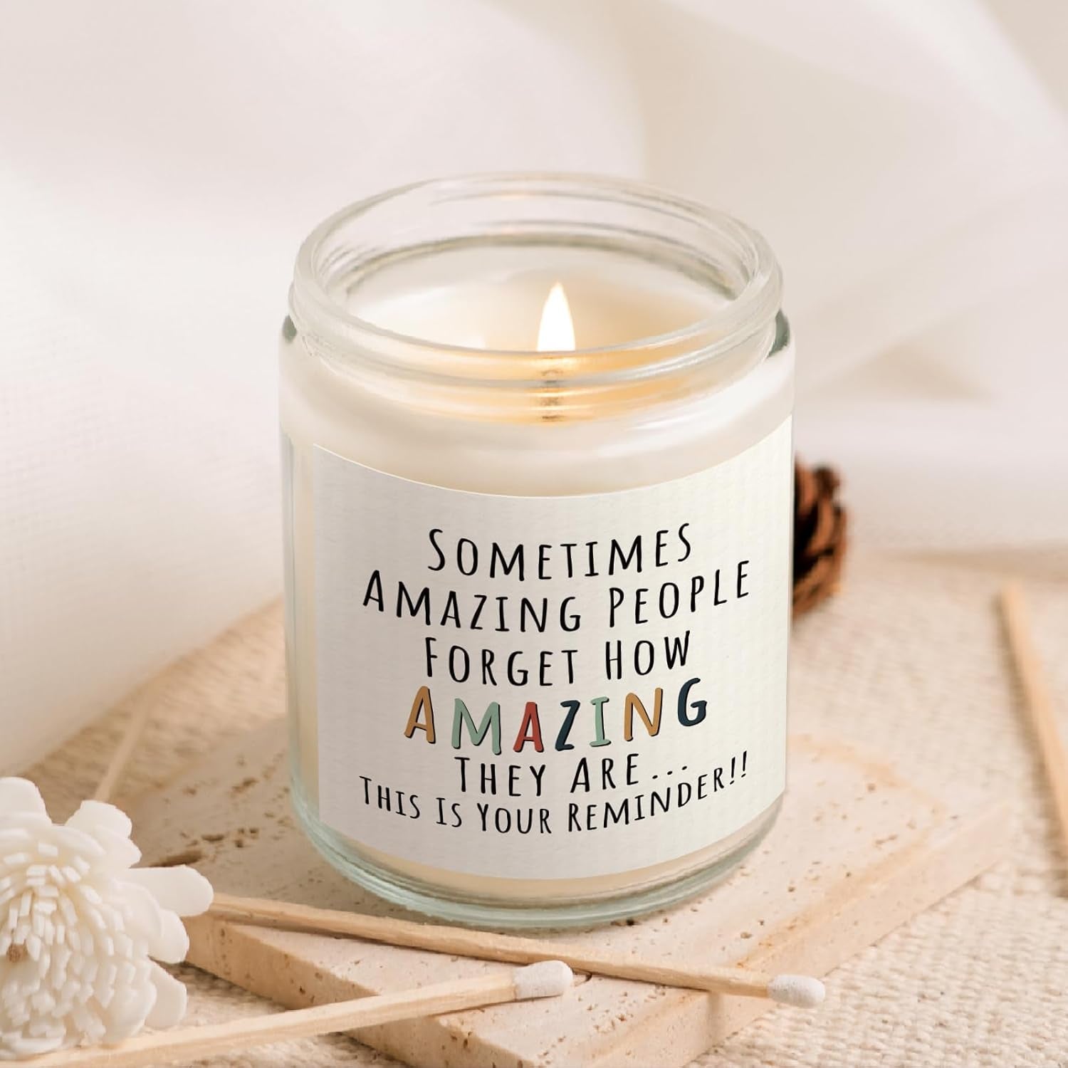 gifts-for-women-birthday-gifts-for-women-youre-amazing-candle