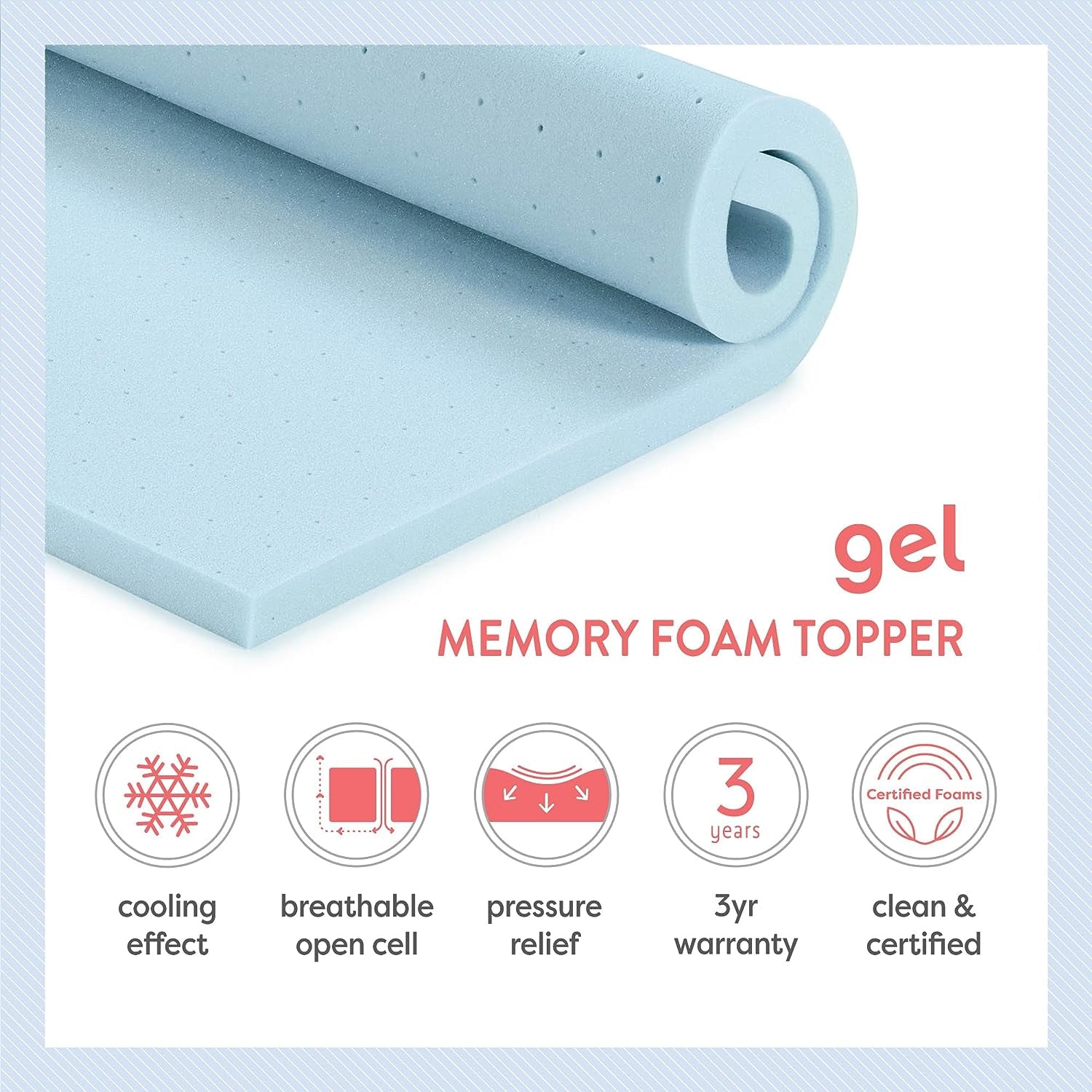 3-inch-ventilated-memory-foam-mattress-topper-cooling-gel-infusion-certipur-us-certified-dorm-essentials-twin-xl