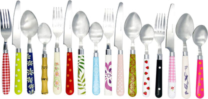 Eclectic Mosaic Mix & Match Stainless Steel Flatware Collection, Set of 161