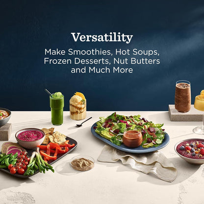 Vitamix Ascent X2 Smartprep Kitchen System, Professional-Grade, Black | Professional-Grade Blender for Smoothies, and More, Pulse, Variable Speed, Self-Cleaning Program,12-Cup Food Processor9