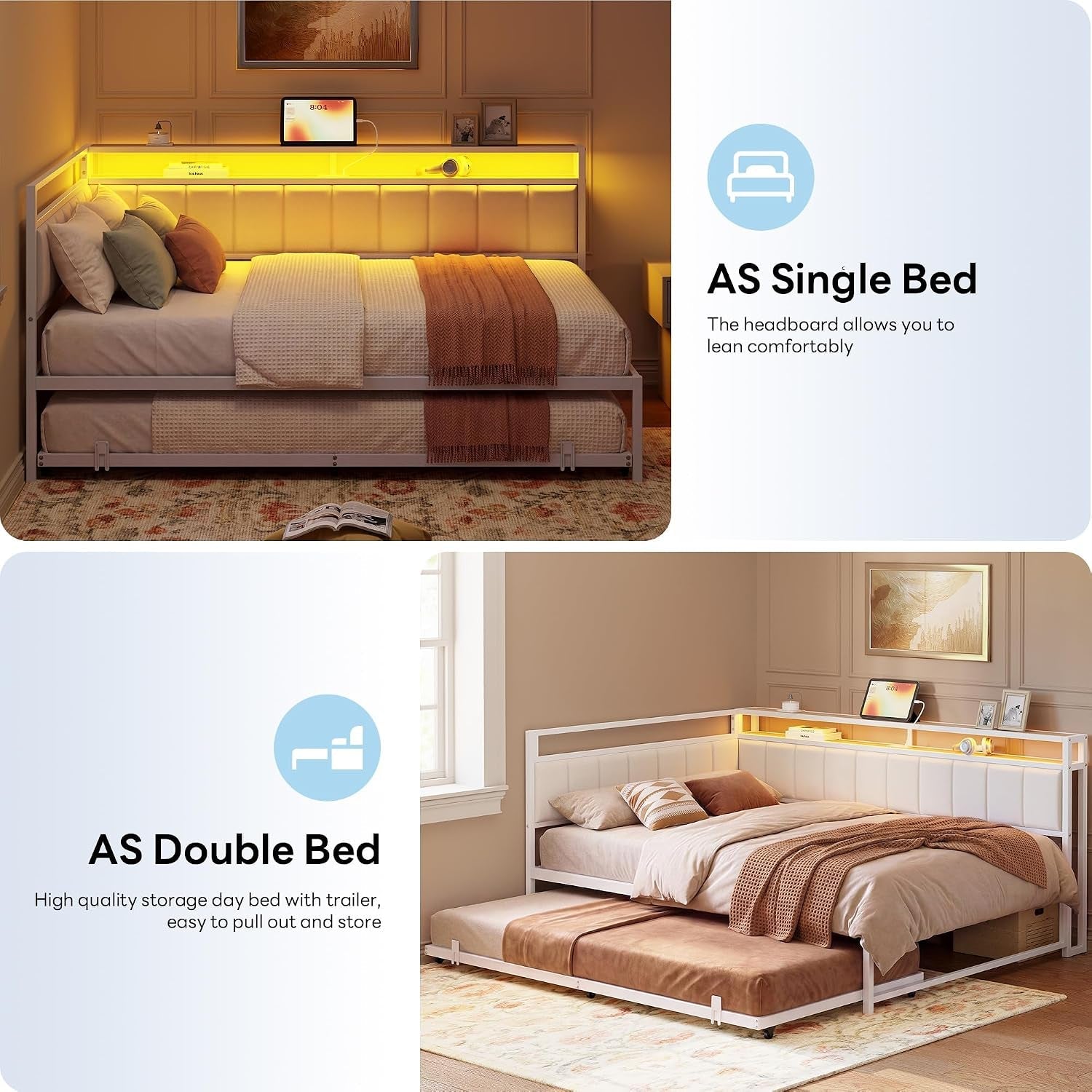 full-daybed-with-trundle-charging-station-led-white