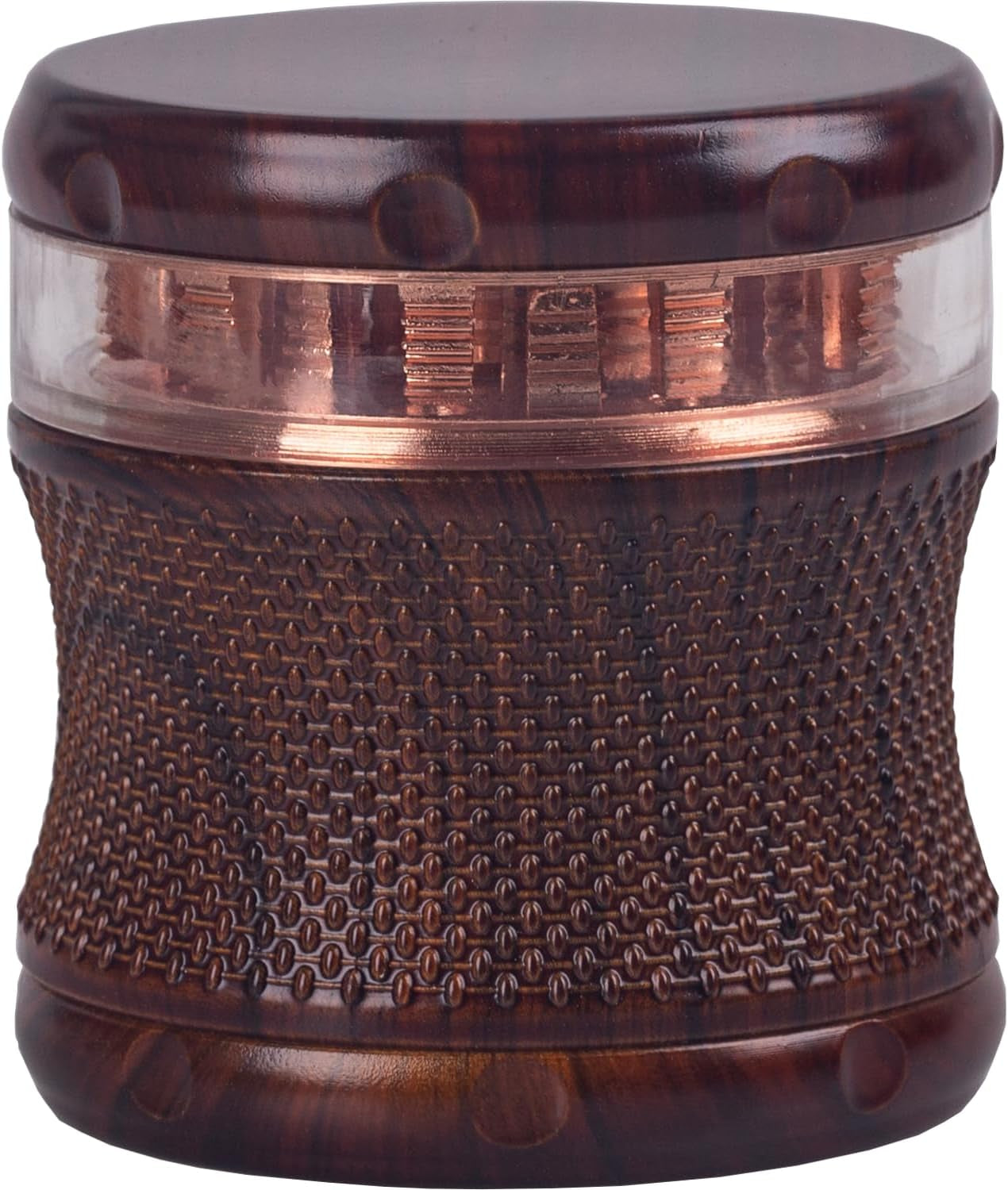 manual-kitchen-spice-grinder-aluminum-seasoning-grinder-for-pepper-chili-rosemary-dried-culinary-spices-durable-metal-construction-compact-kitchen-tool-dark-brown