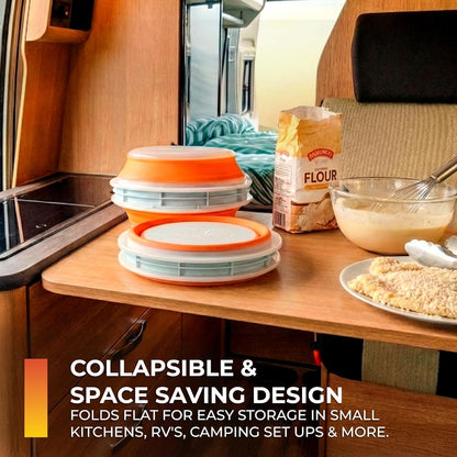 Collapsible Batter Bowl XL | Orange10