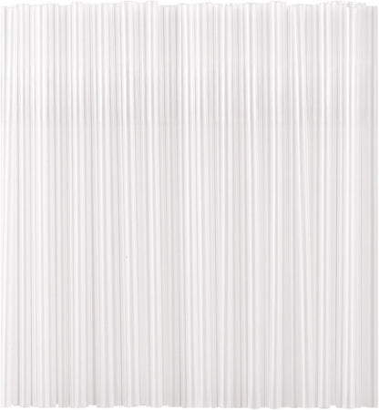 Individually Wrapped 100 Pcs Clear Plastic Straws, Disposable Drinking Straws, 8.26" Long and 0.23'' Diameter, Bpa-Free1