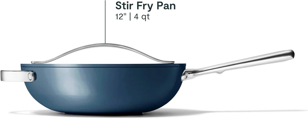 caraway-12-non-stick-ceramic-coated-stir-fry-pan-wok-inspired-pan-free-from-forever-chemicals-high-sloped-walls-stainless-steel-handles-navy