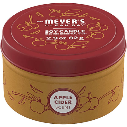 Mrs Meyer'S Apple Cider Tin Candle, 2.9 OZ1