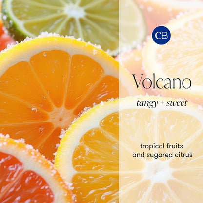 Capri Blue Volcano Printed Travel Tin Jar Candle - Luxury Candle with a Long Lasting Soy Wax Blend - Scented with Tropical & Fruity Fragrance (Blue Color, 8.5 Oz)4