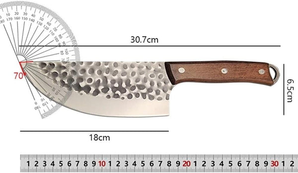 Meat Cleaver, Forged Knife Chinese Butcher Meat Cleaver Boning Slicing Chef Knife Barbecue Kitchen Tools2