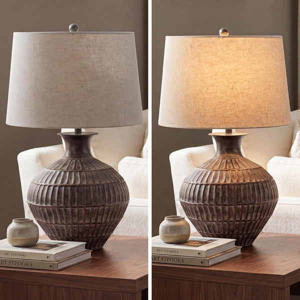 Signature Design by Ashley Magan Metal Table Lamp, 28", Antique Bronze7