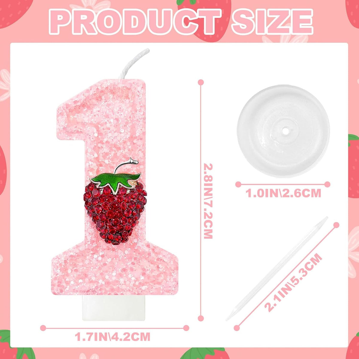 strawberry-shaped-berry-candles-pink-number-candles-and-glittery-strawberry-cake-decorations-perfect-for-birthday-and-anniversary-celebrations-number-1