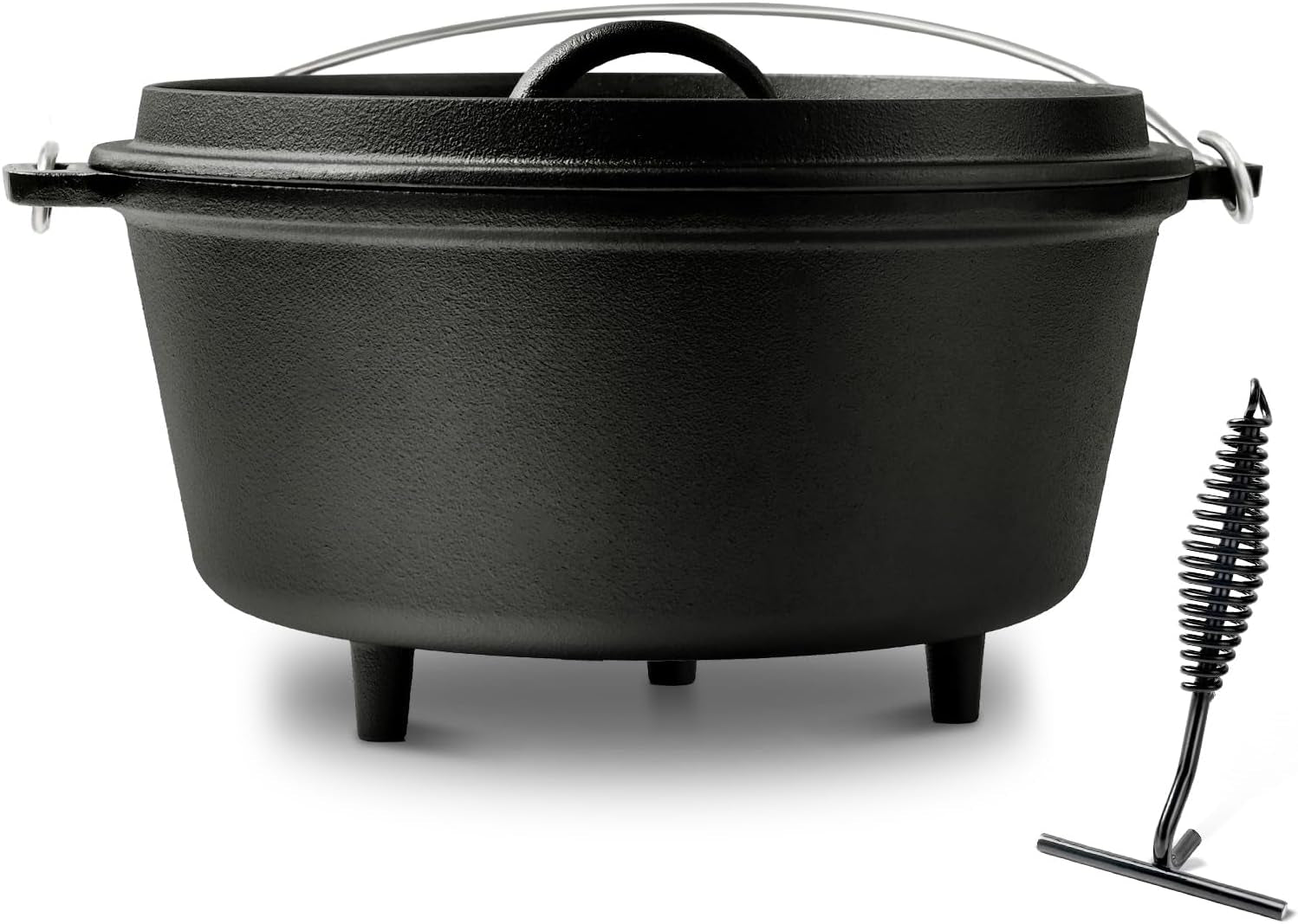 pre-seasoned-8qt-large-cast-iron-camping-dutch-oven-pot-with-lid-heavy-duty-camping-cookware-incl-lid-lifter-dual-handles-for-outdoor-campfire-grill-oven-stovetop-cooking-black