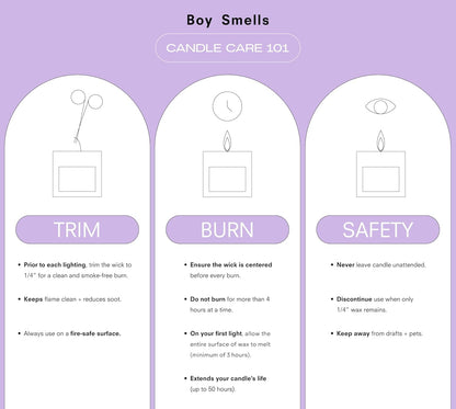 Boy Smells Hinoki Fantôme Scented Candles for Men and Women - Soy, Coconut Wax Candle Blend - Aromatic Candles for Home with Japanese Cypress, Jasmine and Smoked Amber2