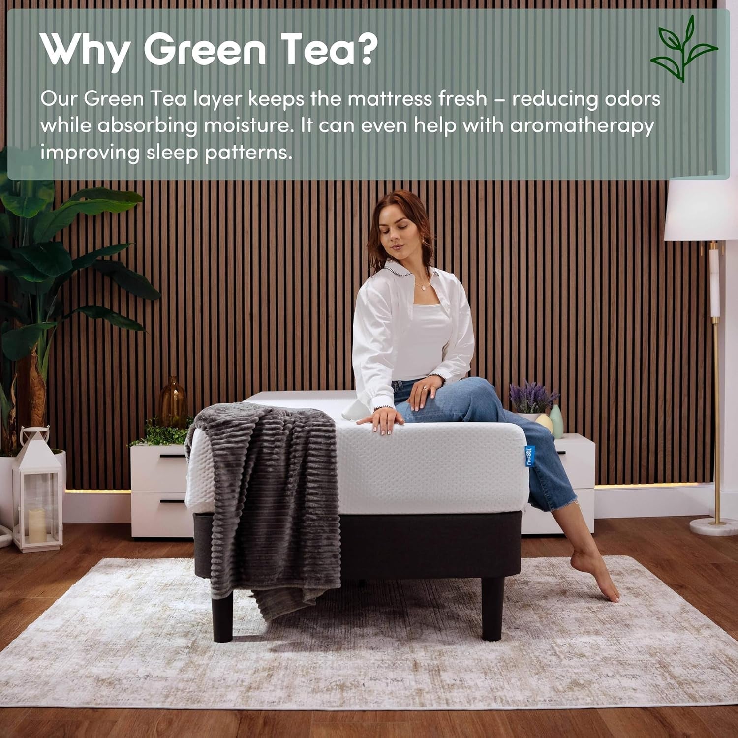 green-tea-twin-mattress-8-inch-cooling-graphite-memory-foam-twin-mattress-for-kids-fiberglass-free-pressure-relief-supportive-bed-in-a-box-certipur-us-certified