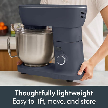 STIR 5.3Qt Tilt-Head Stand Mixer, 12-Speed Countertop Mixer, Oatmilk2