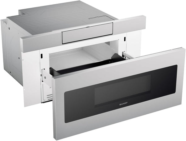 SMD3070ASY Microwave Drawer Oven, 30-Inch, 1.2 Cubic Feet, 950 Watt, Concealed Angled Touch Control Panel with Digital LCD Display, Stainless Steel | 950 Watt, Concealed Angled Touch Control Panel, Digital LCD Display, Stainless Steel5