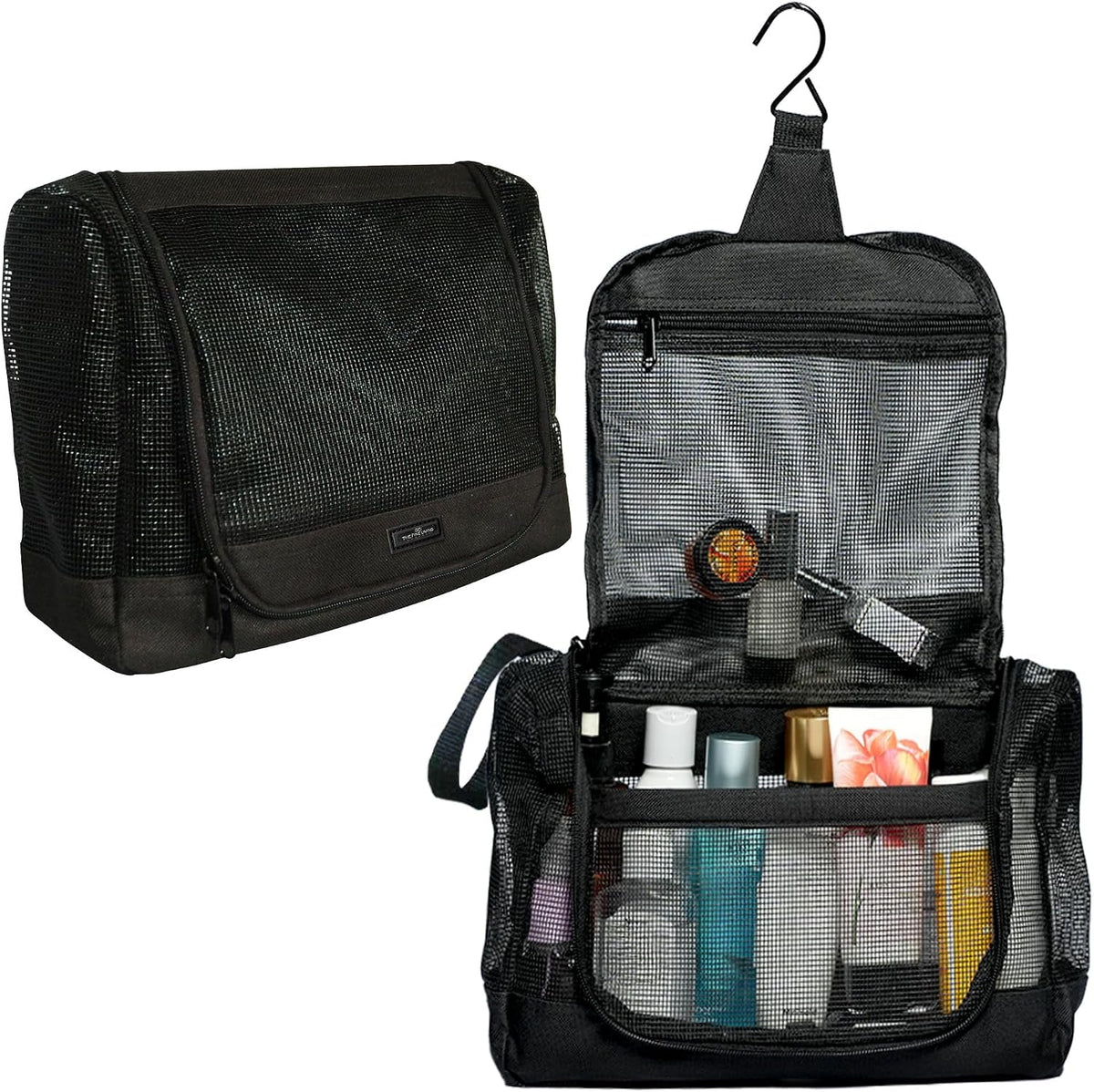 the-fine-living-co-portable-latex-mesh-shower-caddy-hanging-metal-hook