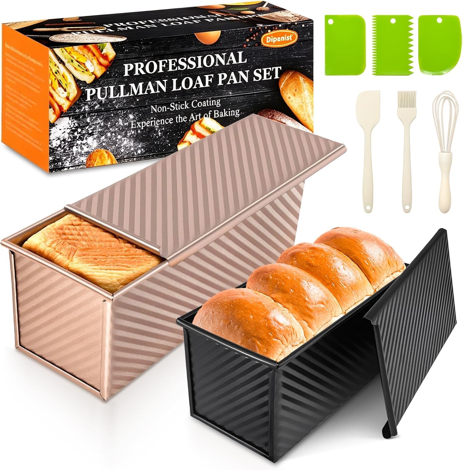 pullman-loaf-pan-with-lid-2-pack-2-2-lb-1-lb-dough-capacity-non-stick-carbon-steel-bread-pan-for-sandwich-bread-and-sourdough-loaves-square-toast-mold-with-baking-tools-gift-ready-packaging