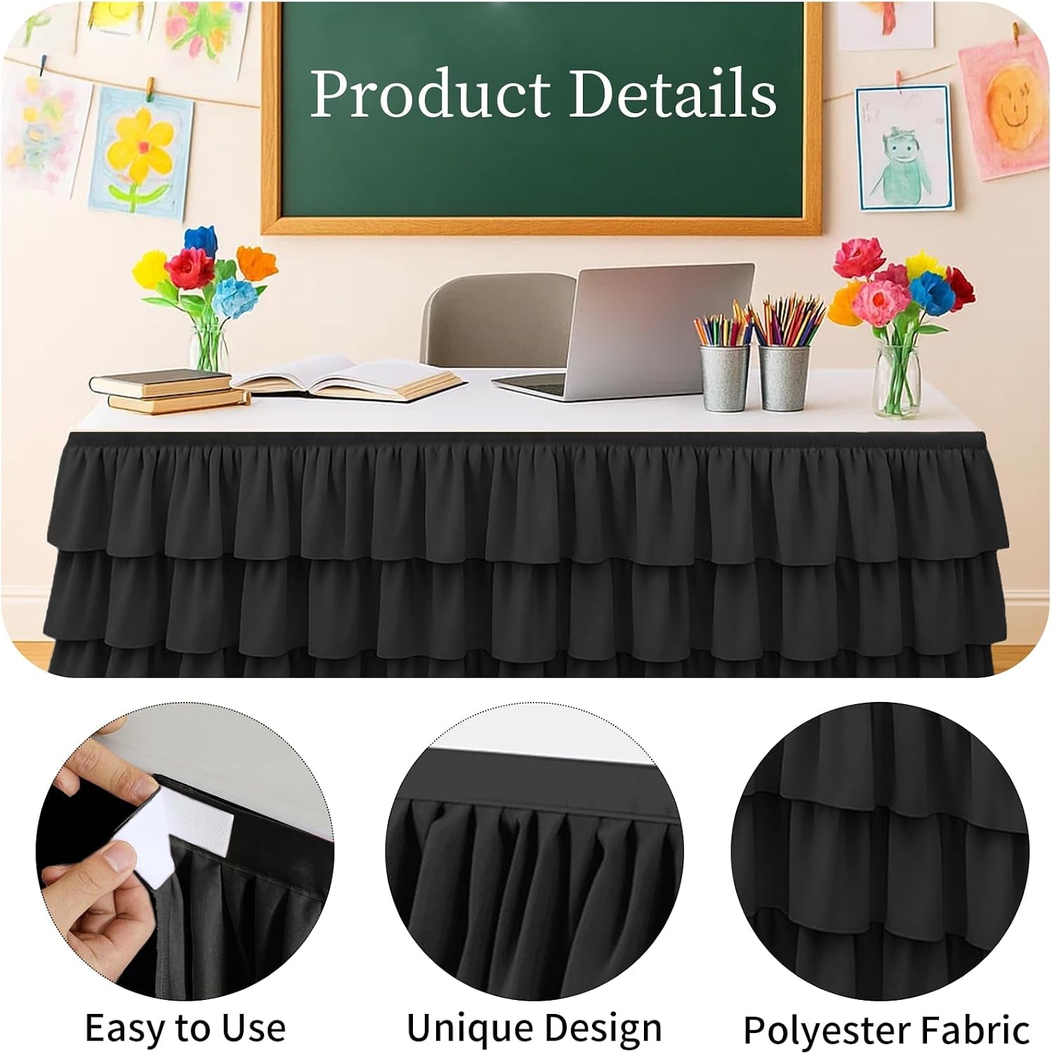 teacher-desk-skirt-black-tutu-table-skirt-for-classroom-6ft-ruffled-tablecloth-back-to-school-supplies-for-girls-birthday-party-dessert-decorations