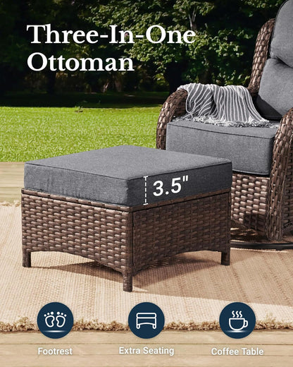 Luxury Outdoor Patio Furniture Set with 6-Inch Thick Cushions9