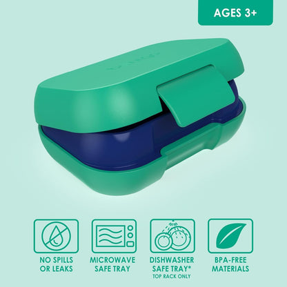 Bentgo Kids Snack Leak-Proof 2 Compartment Bento-Style Container3