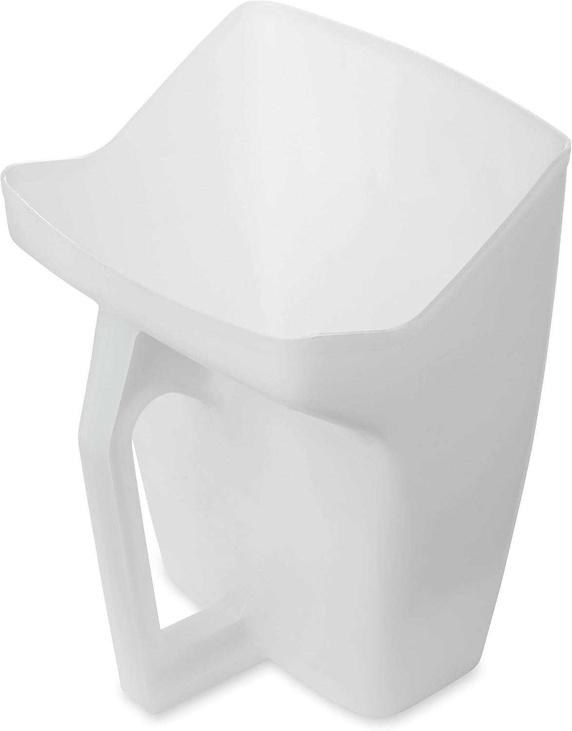 food-service-utility-scoop-64-ounce-white-for-ice-bar-and-ingredient-use-in-restaurant-kitchen
