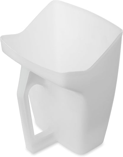 Food Service Utility Scoop, 64-Ounce, White, for Ice/Bar and Ingredient Use in Restaurant/Kitchen2