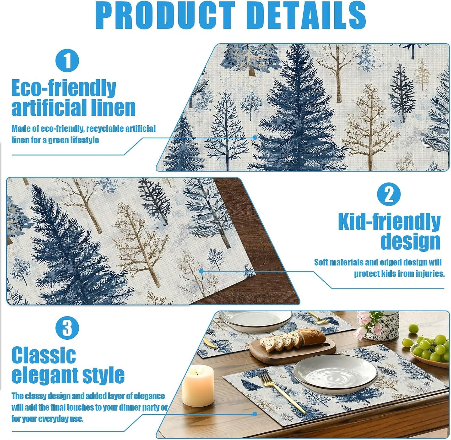 vintage-winter-pine-tree-placemats-set-of-6-washable-linen-place-mat-heat-resistant-non-slip-kitchen-dining-table-mats-12x18-inch